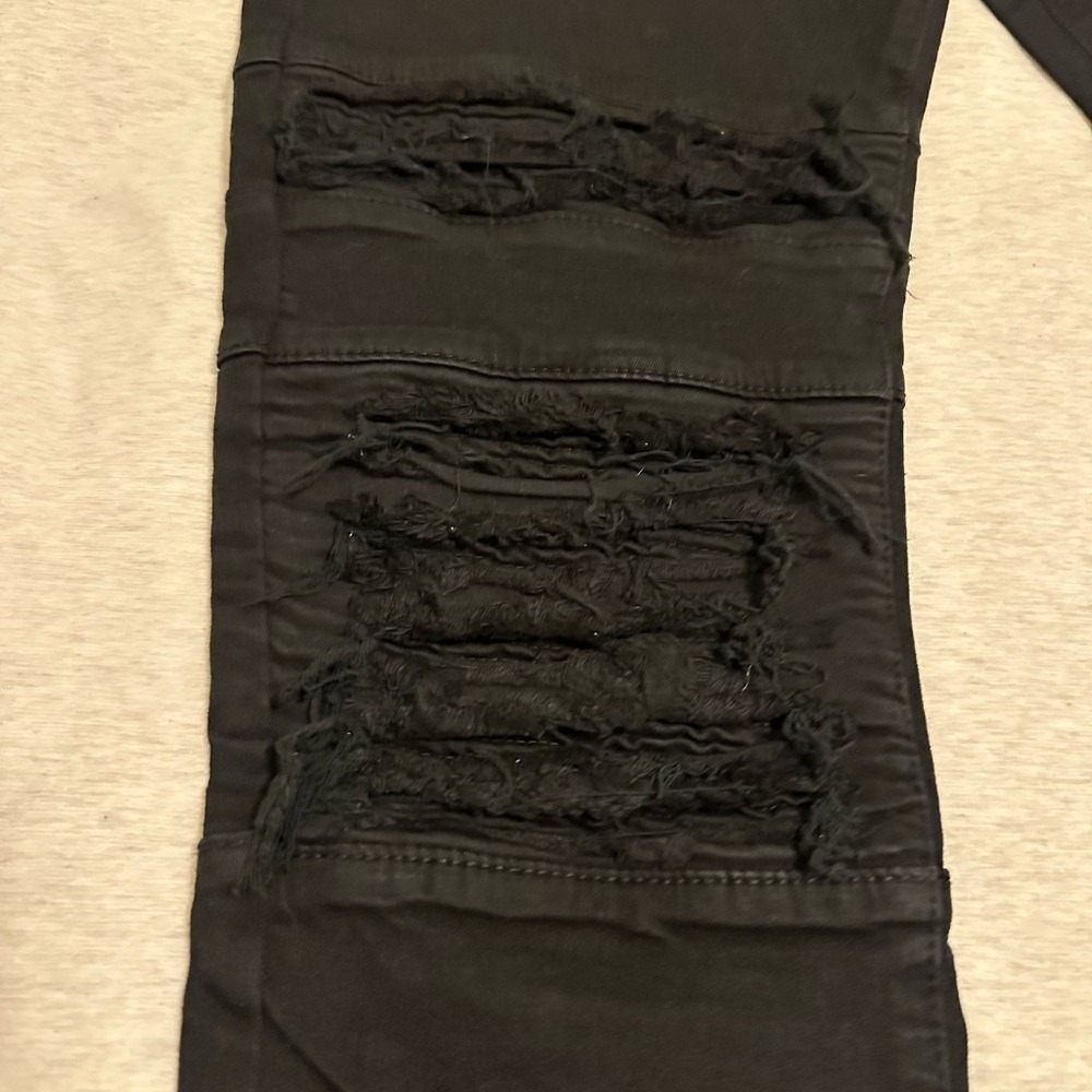 Men's Slim Black Jeans‎ - Picture 2 of 6